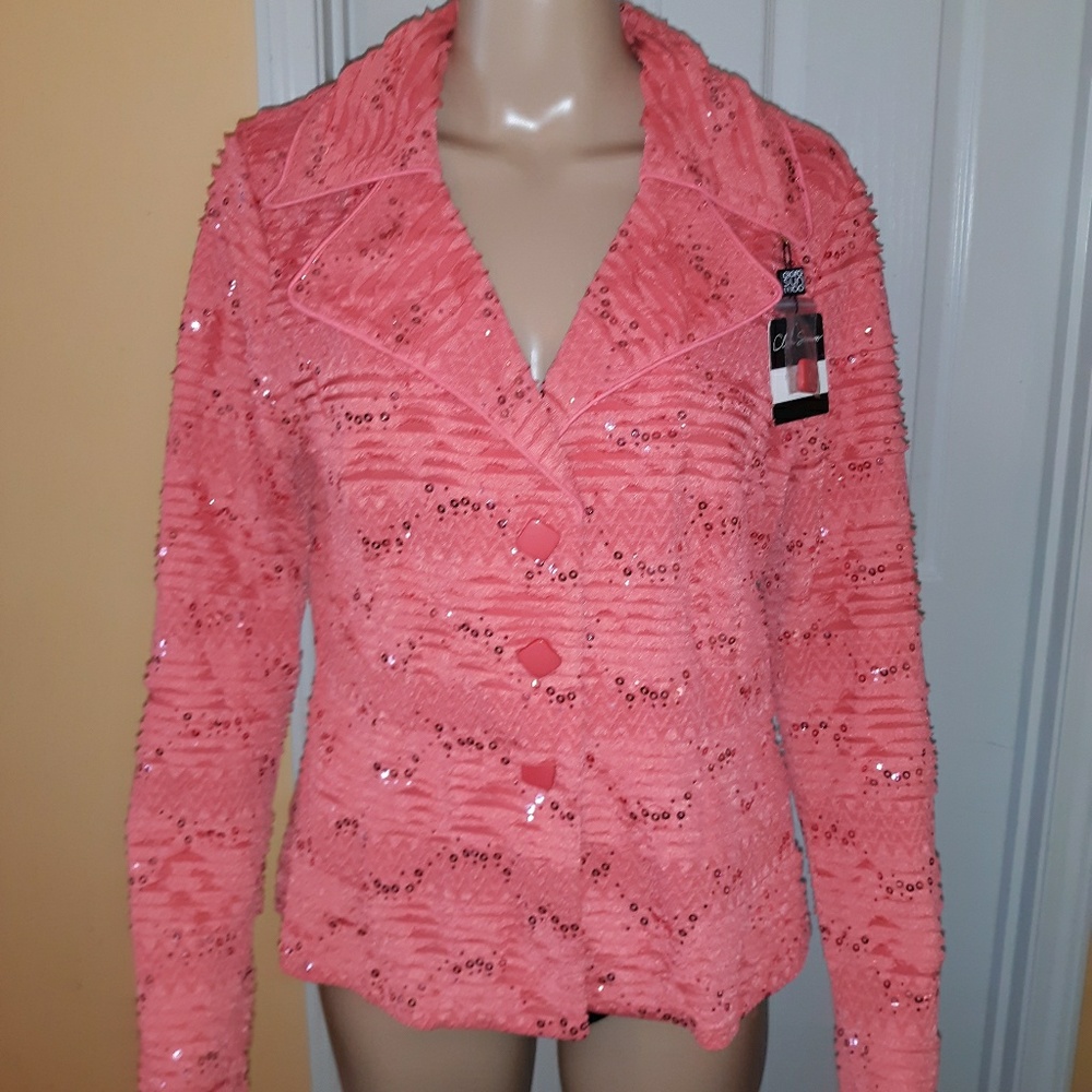 Stunning Clara Sun Woo ruffle & sequin top
